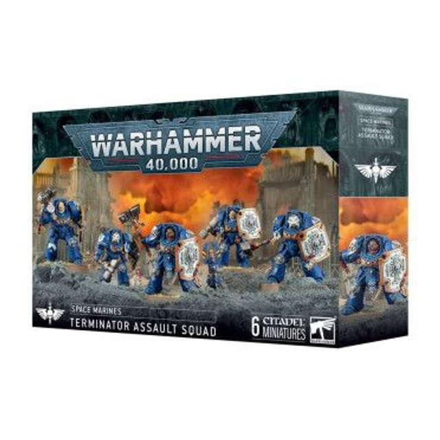 Games workshop W40K : Space Marines - Terminator Assault Squad