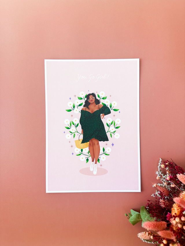 Affiche You Go Girl