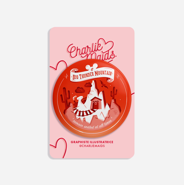 Badge Attractions Légendaires | 06 Big Thunder Mountain