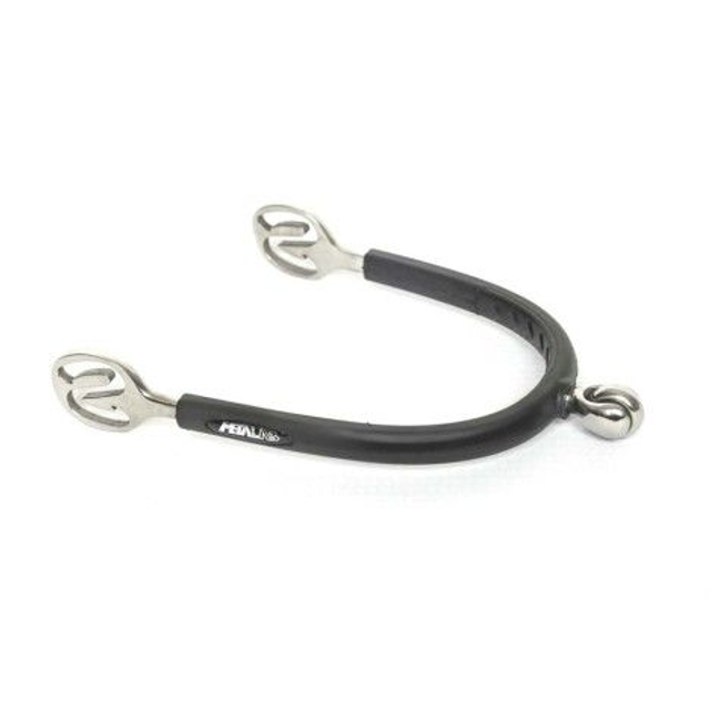 Éperons METALAB Soft Touch à molette gainés