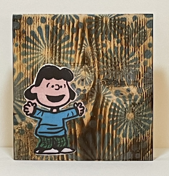 Holzblock Lucy Flowers - Jane Framer 