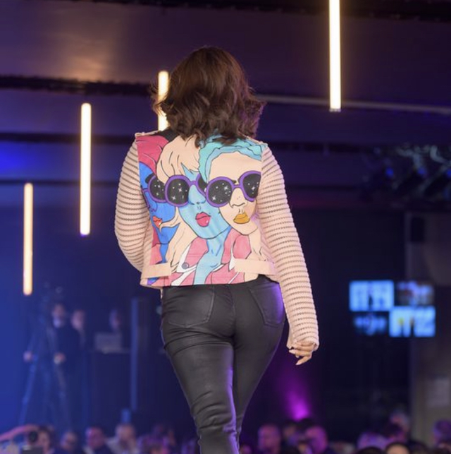 Veste bi-matières/Bi-material Jacket 