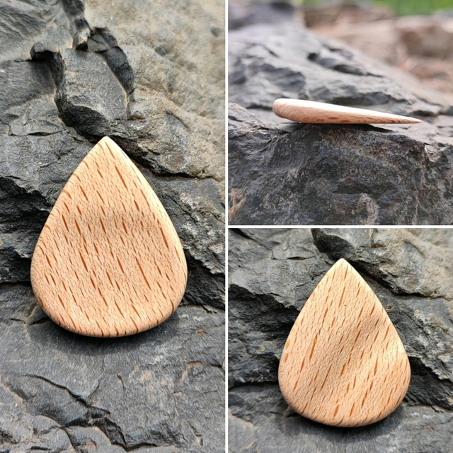 Médiator en Bois de Hêtre