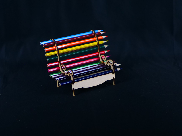 Banc porte crayons
