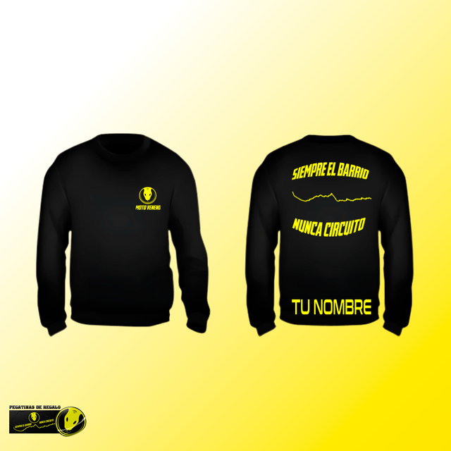 SUDADERA SIN CAPUCHA ( El Barrio)