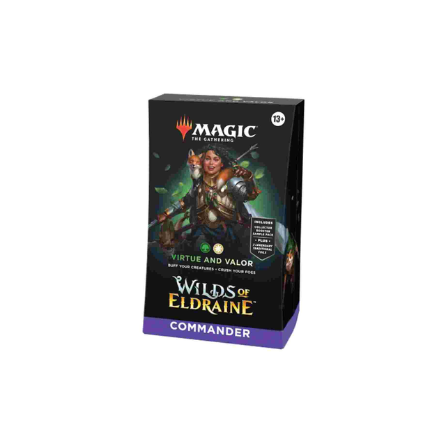 Commander Deck Wilds of Eldraine "Virtue and Valor" English - Magic the Gathering 