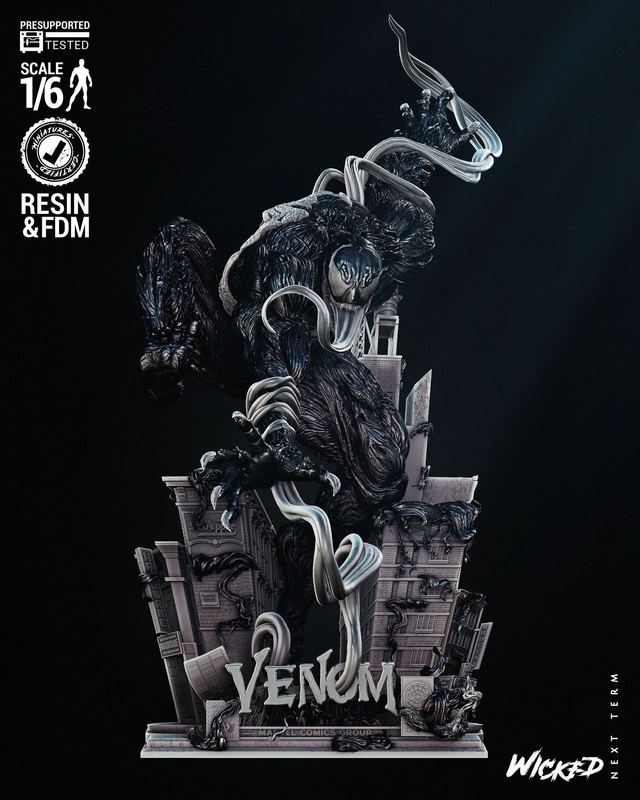 Statue VENOM série Marvel comics  