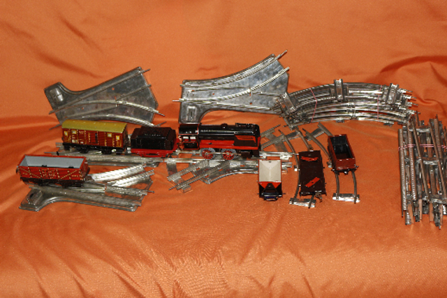 Blechspielzeug Eisenbahn