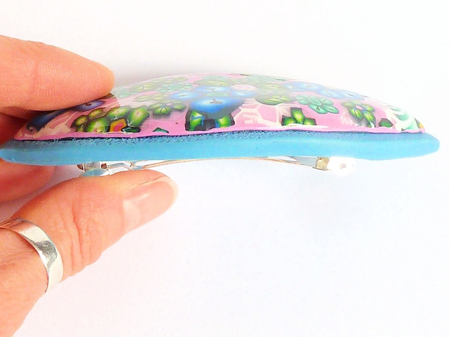 Barrettes à fleurettes