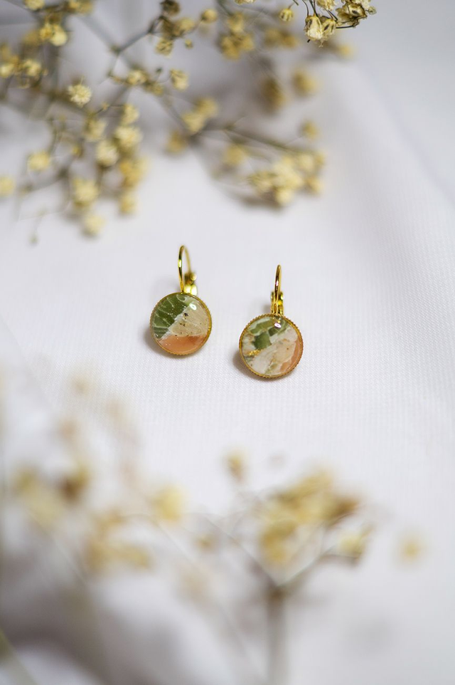 Coloris porcelaine - Boucles Iris 