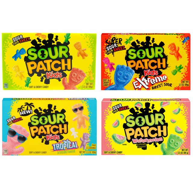 Sour Patch Kids Essentials (Pack of 4)