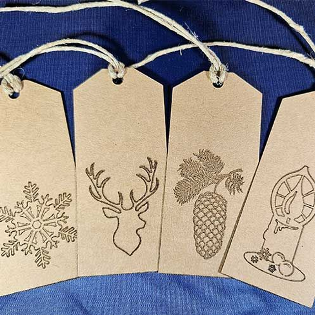 Geschenkanhänger Set (Kerze)