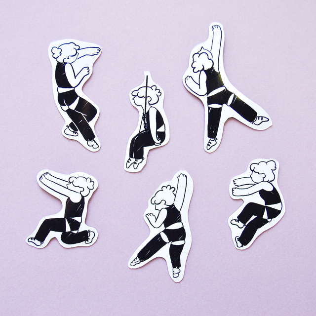 Magnets « Climbing girls » 