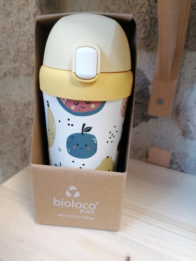 Gourde Enfant Avec Paille