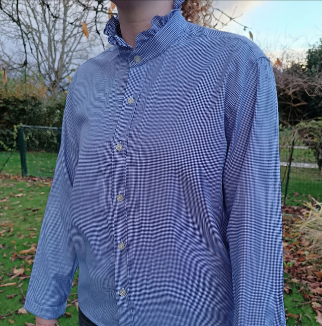 Chemise upcyclée 