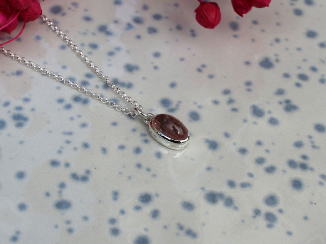 Anhänger Turmalin Rosa 1