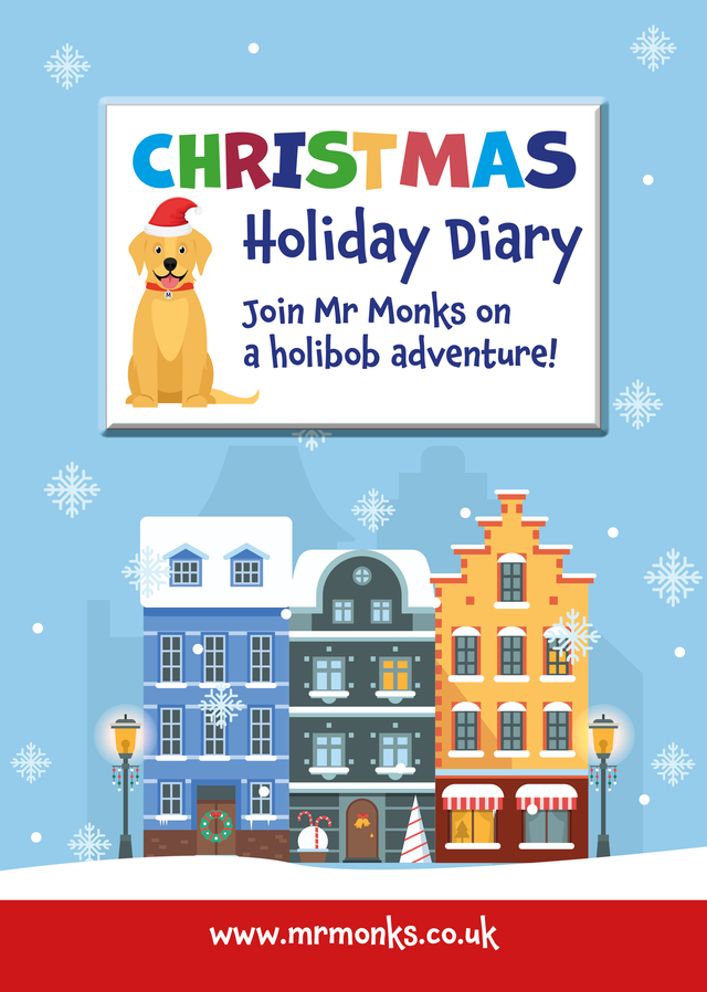 Mr Monks Children&#039;s Christmas Holiday Diary
