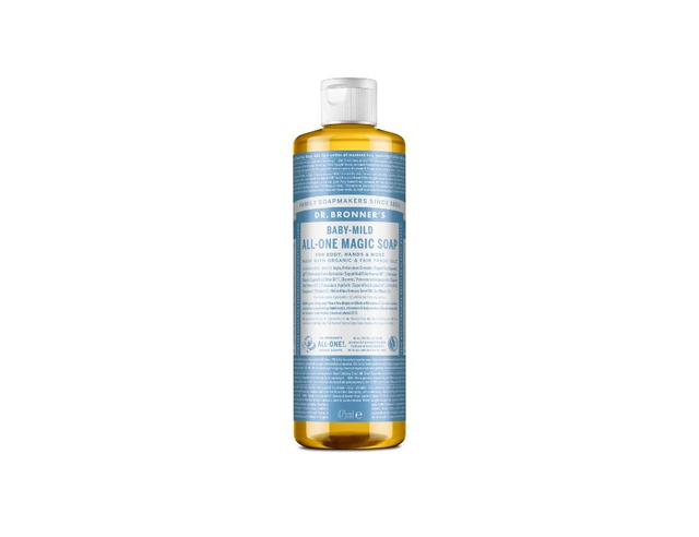 [Dr. Bronner's] Vloeibare Zeep - Pure Castile - Baby - Parfumvrij - 475 ml