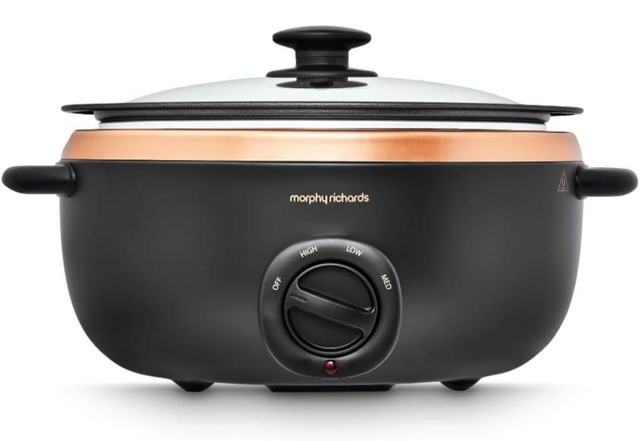 Morphy richards evoke Sear and Stew 6.5L rose gold collection 
