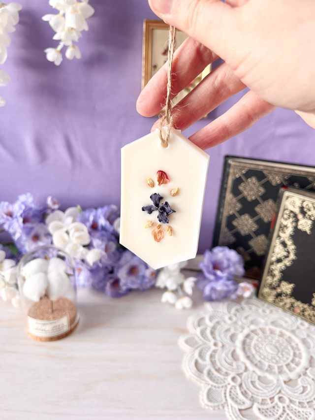 💜 Suspension parfumée Douce Lueur - 2 en 1