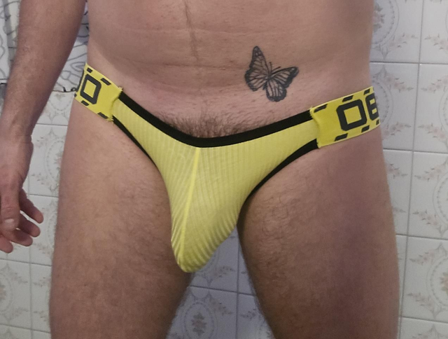 JOCKSTRAP JAUNE TAILLE M