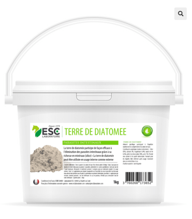 TERRE DE DIATOMEE – Parasites externes Cheval