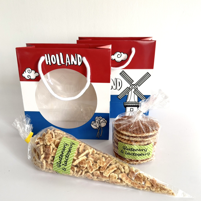 Stroopwafelpakket glutenvrij ‘Holland’