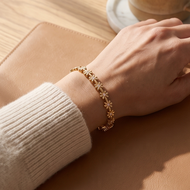 🌼 Bracelet Marguerite 🌼