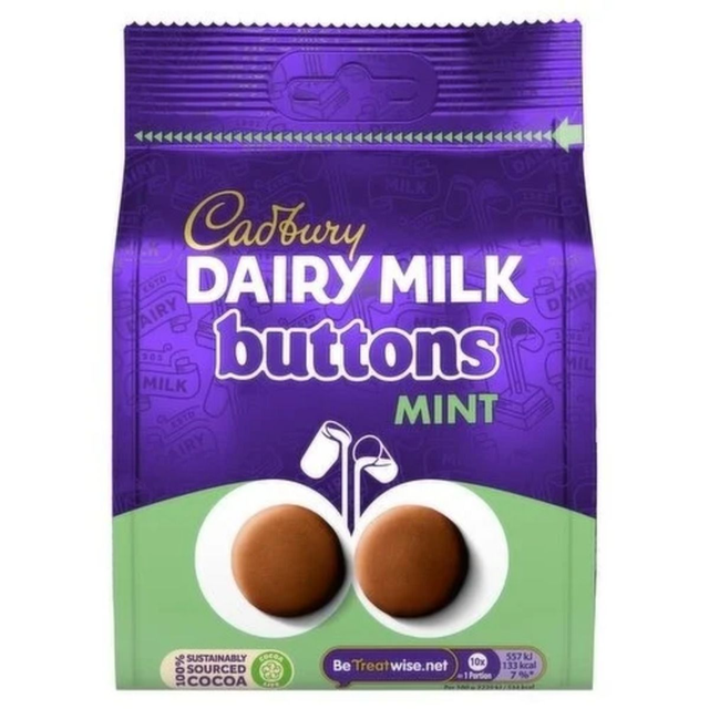 Cadbury Dairy Milk Buttons Mint 110g