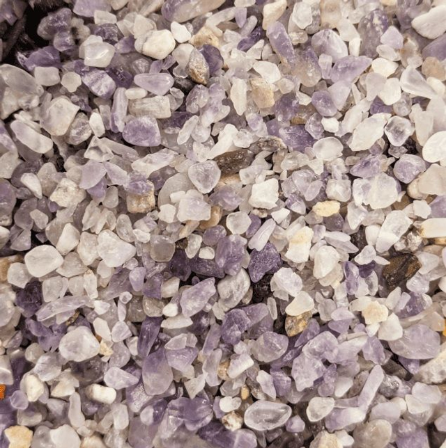 Améthyste Chips de pierres naturelles 3-5mm 100g