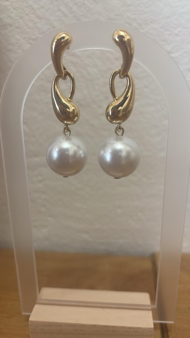 ORECCHINI GOLD PERLA