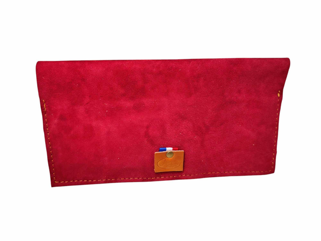 Porte chéquier et cartes - rouge