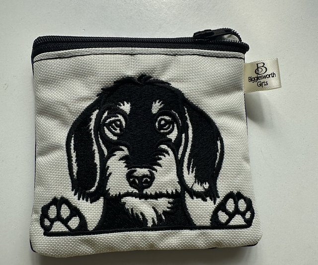 Treat Bag - Dachshund Wire