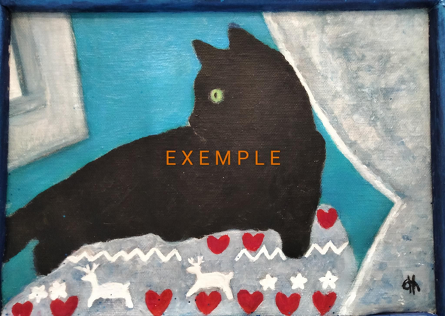 Portrait De Votre Animal sur toile 