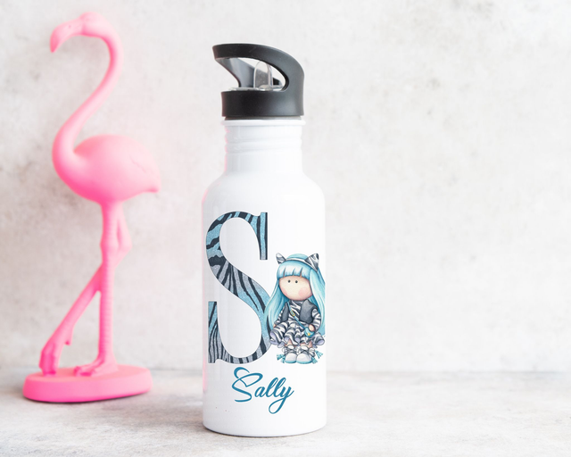 Persoanlised Cute Dolly Zebra Water Bottle Girl &amp; Boy Version