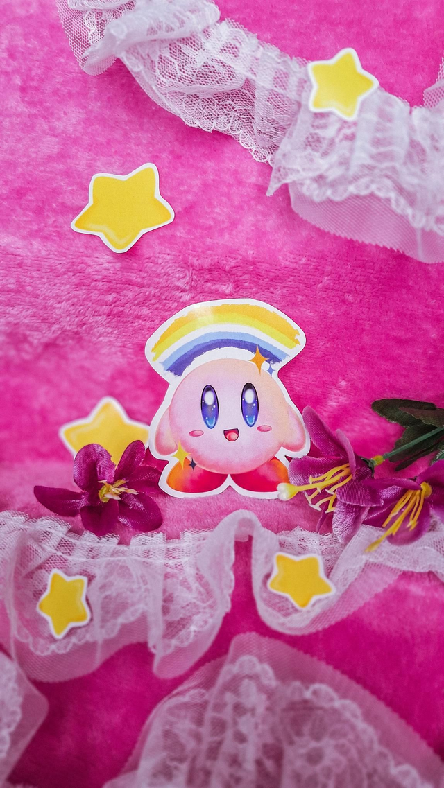 AROACE Flag Kirby - Pegatinas