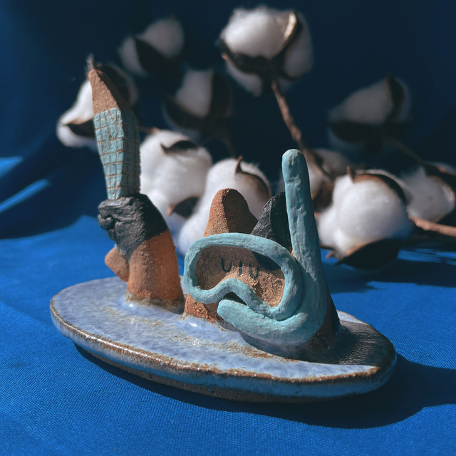 Porte Bague - Plongeur