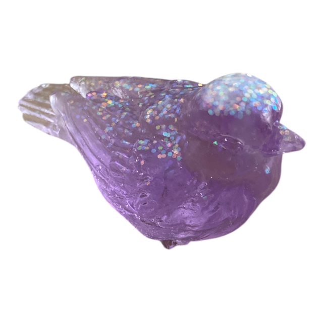 Grand oiseau  - Sculpture décorative en résine