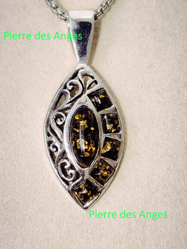Pendentif Ambre