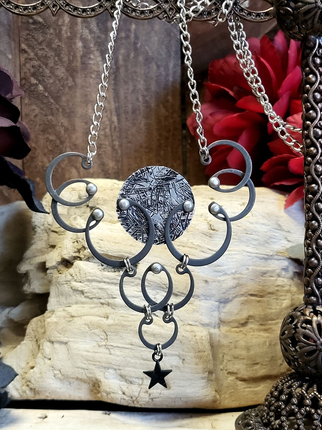 Collier Néo Circlips "Constellation Astrale"