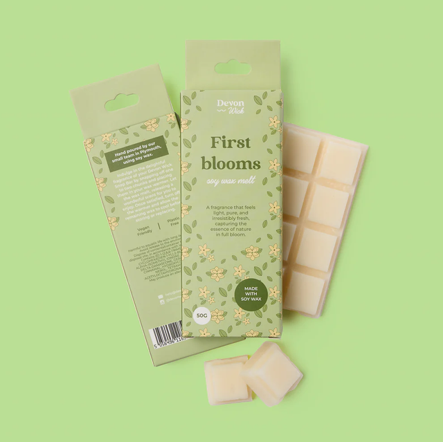 Devon wick First Blooms Snap Bar Wax Melts