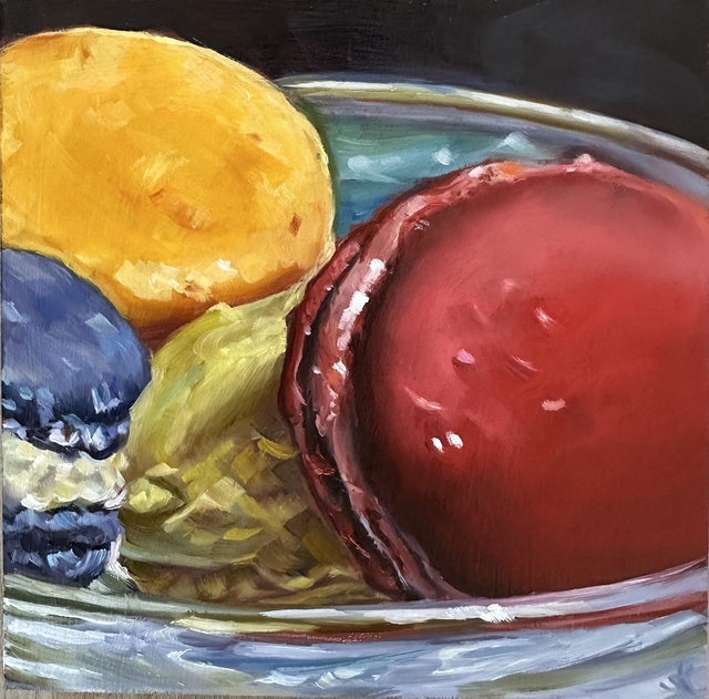 Zarte Farbmomente - Feine Ölmalerei für dein Zuhause 