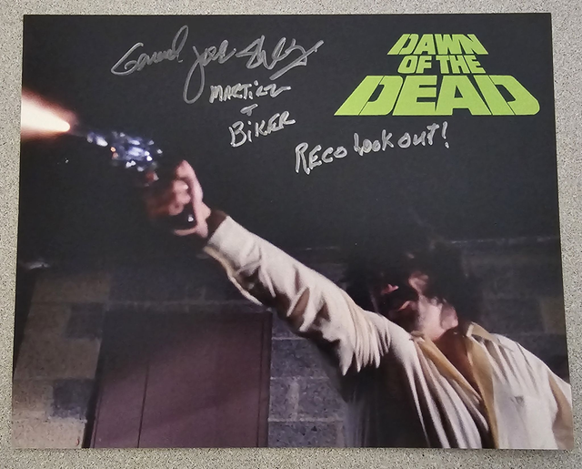 Joe Shelby Autograph (Dawn of the Dead)