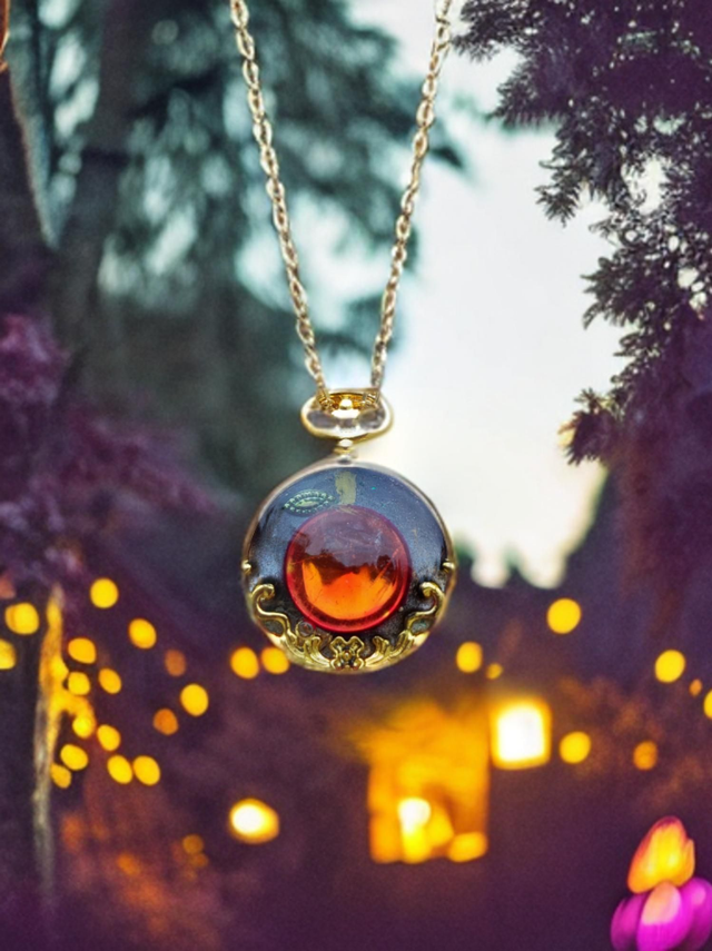 Collier &#039;My Lady Pumpkin&#039;