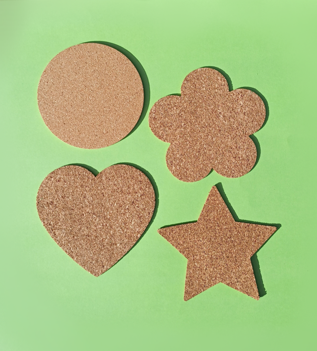 Mini cork mat