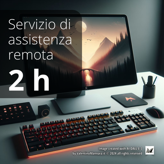 Servizio di assistenza remota - mini-pacchetto da 2 ore