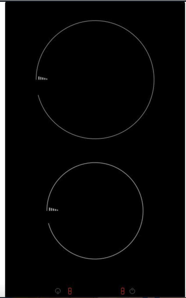 Teknix BITK153TC Domino Ceramic Hob 15Min Touch Control