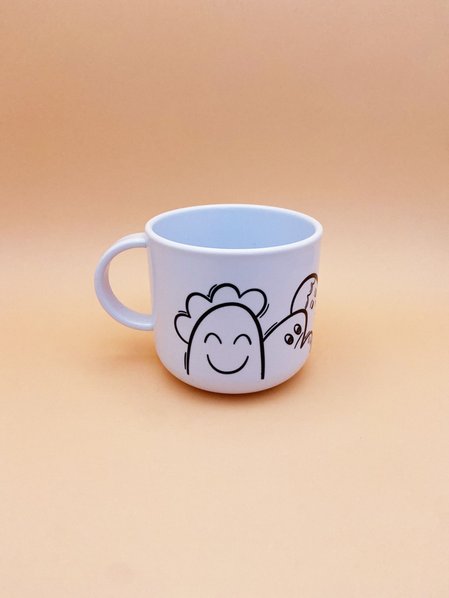 Doodle mini mug