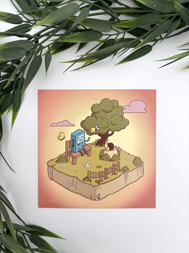 BMO (Adventure Time) art print