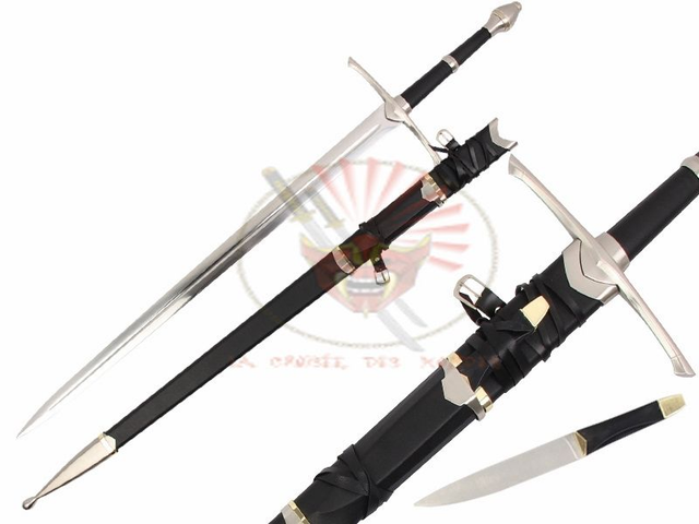 Aragorn Epée - Strider + Fourreau + Couteau